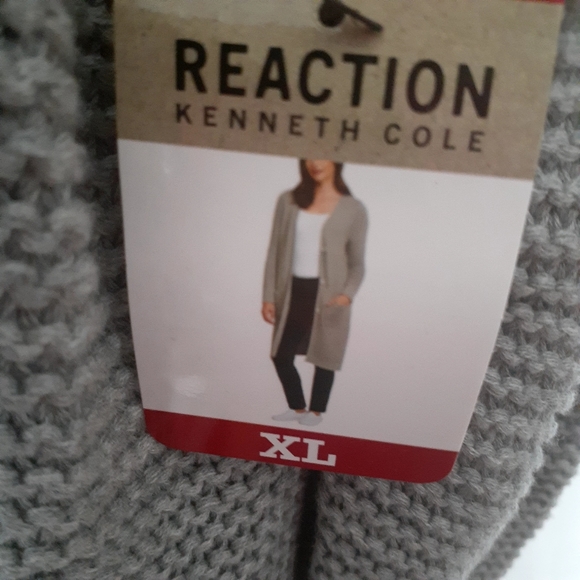 - Kenneth cole cardigan Gray - Picture 1 of 6